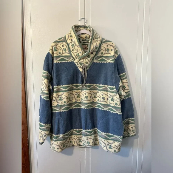 Woolrich Jackets & Blazers - Vintage 1970 's Woolrich pull over fleece size Large